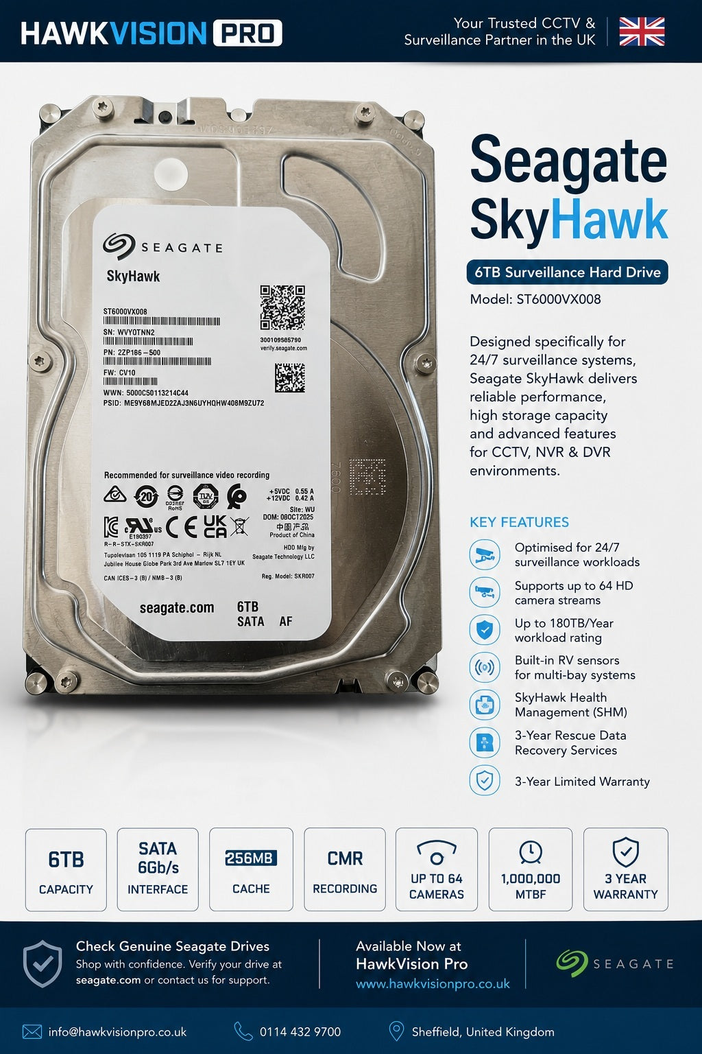 Why Choosing the Right Surveillance Hard Drive Matters