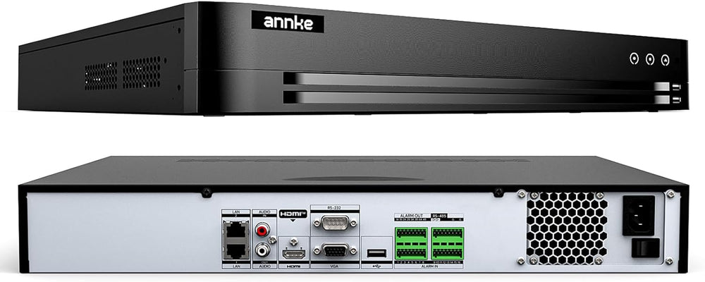ANNKE NNR3212 32-Channel 12MP Non-PoE NVR | AI Motion Detection