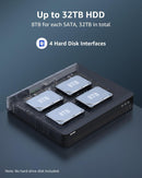 ANNKE NNR3212 32-Channel 12MP Non-PoE NVR | AI Motion Detection