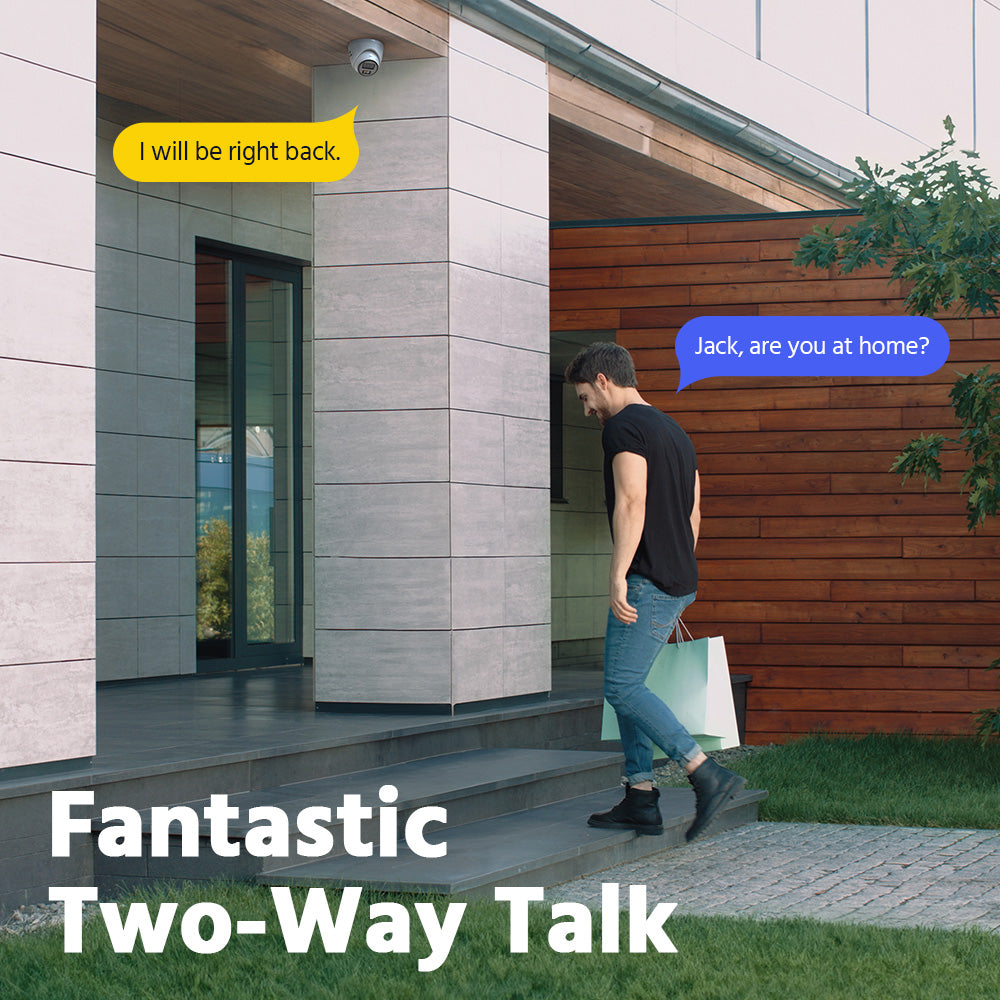 ANNKE AC500 3K 5MP PoE IP Network CCTV Camera Smart Dual Light 2- Way Audio AI Real-time Security Flashing Alarm Camera IP67