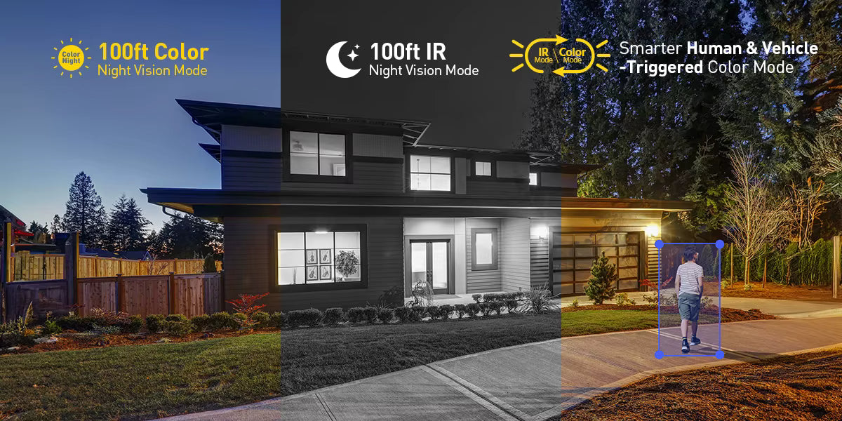 ANNKE 4K 8MP for Home and Business Surveillance PoE IP Camera with AI Smart Hybrid Light Dual-way Audio Alarm RTSP CCTV Camera