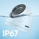 ANNKE C1200 12MP for Business Surveillance PoE IP Security Camera AI Smart Hybrid Light up to 256GB SD Card Slot CCTV Camera