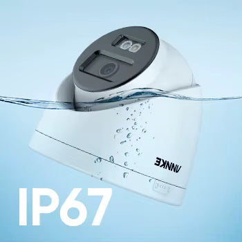 ANNKE C1200 12MP for Business Surveillance PoE IP Security Camera AI Smart Hybrid Light up to 256GB SD Card Slot CCTV Camera