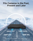 Annke 4K 8MP Compatible with 2.5 Inch and 3.5 Inch HDD Motion Detection Perimeter Protection CCTV Security Camera DVR