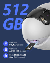 FCD800 - 8MP UHD Dual-Lens Outdoor PoE Security Camera, 180° Panoramic View, Smart Dual Light Night Vision, Two-Way Audio, Active Siren & Alarm, Human & Vehicle Detection, IP67