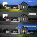 ANNKE AC500 3K 5MP PoE IP Network CCTV Camera Smart Dual Light 2- Way Audio AI Real-time Security Flashing Alarm Camera IP67