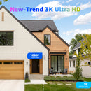 ANNKE NCPT500 3K 5MP for Home Surveillance PoE IP Security Camera Two-way Audio Speaker