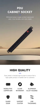 9U Server Rack Cabinet – SPCC Cold Rolled Steel, 50kg Load Capacity – IP20 Rated Network Enclosure for DVR & NVR, PABX & Servers (RAL9004 Black)