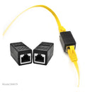 Premium Black RJ45 Ethernet Coupler – Heavy Duty 8P8C Network Cable Joiner – High-Speed Female to Female LAN Extender Adapter (Black)