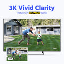 ANNKE 3K AI Smart Dual Light Microphone PoE IP Turret Security Camera SD Slot H.265+ IP67 CCTV Surveillance