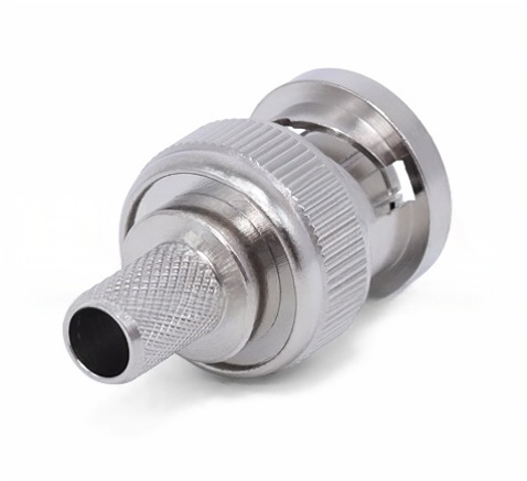 Connector BNC Male Connector BNC-C-J-4 for Crimping 50-4/LMR240 Coaxial Cable