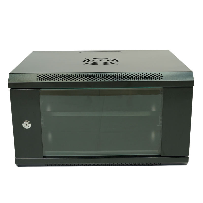 6U Internet Network Cabinet For Server and NVR & DVR, Rack Enclosure Wall Mounted Network Cabinet