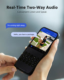 FCD800 - 8MP UHD Dual-Lens Outdoor PoE Security Camera, 180° Panoramic View, Smart Dual Light Night Vision, Two-Way Audio, Active Siren & Alarm, Human & Vehicle Detection, IP67