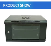 6U Internet Network Cabinet For Server and NVR & DVR, Rack Enclosure Wall Mounted Network Cabinet