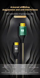 8K@60Hz HDMI 2.1 AOC Fibre Optic Cable – 4K@144Hz, 48Gbps, Armoured – product image 9