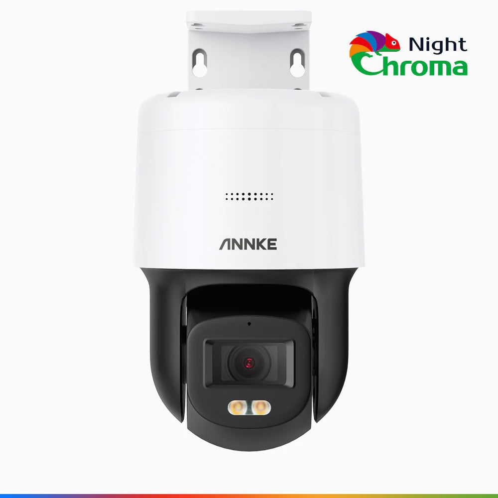 ANNKE NCPT500 3K 5MP for Home Surveillance PoE IP Security Camera Two-way Audio Speaker