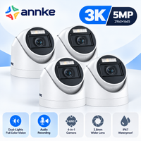 ANNKE CR1CW 3K 4-Camera Bundle | 4 × 30m BNC Cables