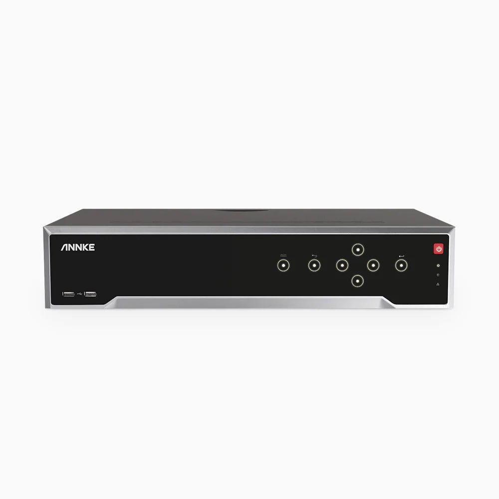 NR3212 / N931BB+JHJ030-U 32 Channel 4K PoE NVR Recorder with 16 PoE Ports, 12MP Recording, 4 HDD Bays & Remote Access