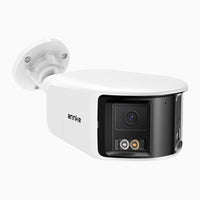 ANNKE FCD800 black 4K 8MP panoramic dual lens PoE security camera