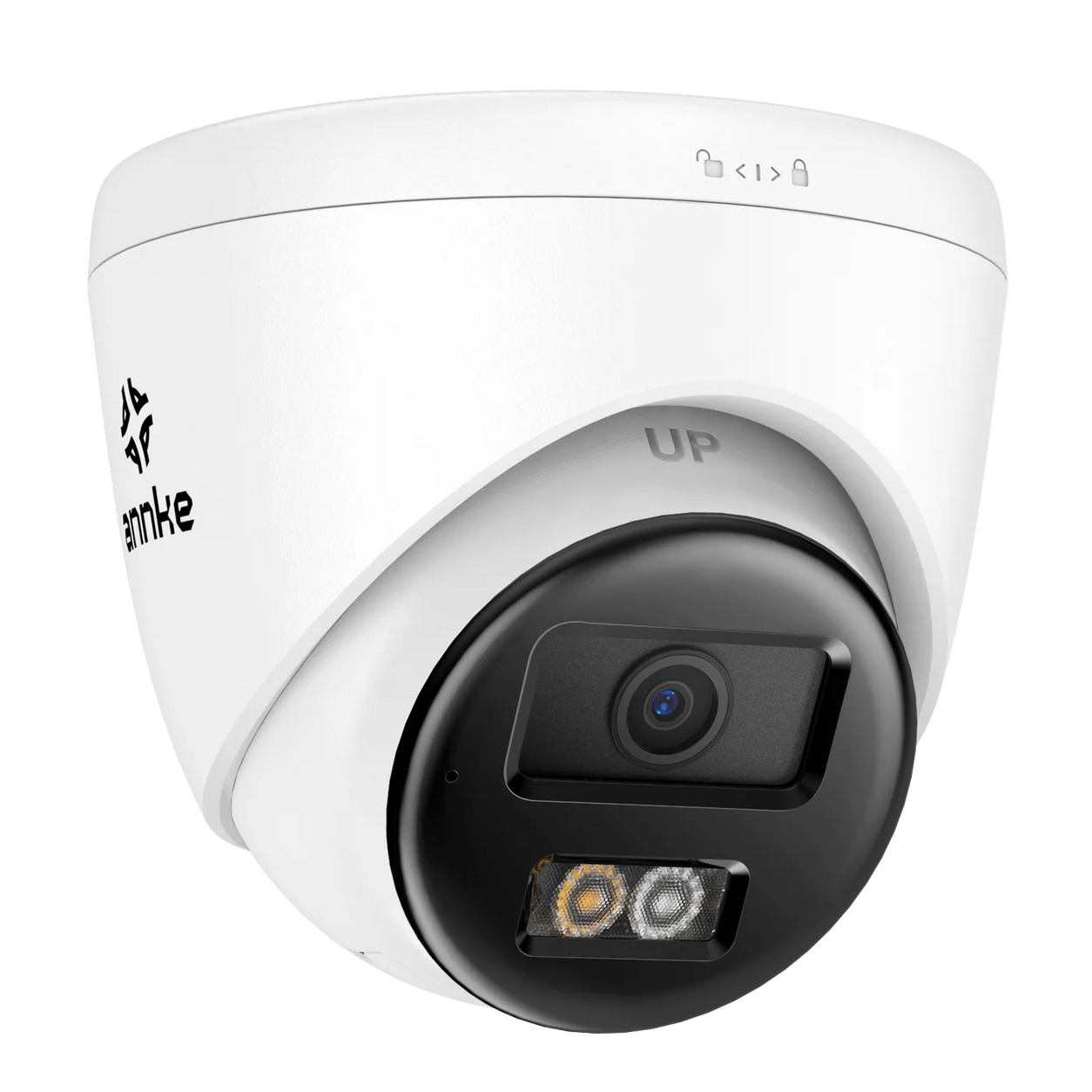 ANNKE I91DS 4K 8MP PoE Turret Camera | AI, Dual-Light & Two-Way Audio