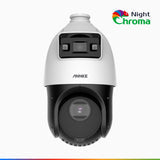 ANNKE NCT425 4MP dual-lens PTZ PoE camera with 25x optical zoom