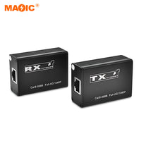 MAQIC 1080P HDMI extender over Cat6 30m transmitter and receiver kit