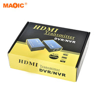 MAQIC HDMI transmitter extender packaging for DVR and NVR 1080P 30m