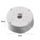 Universal Waterproof ABS CCTV Camera Junction Box for Dome Cameras – Compatible with ANNKE & Other Leading Brands