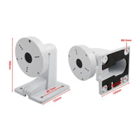 Universal Aluminum Alloy Wall Mount Bracket for Dome CCTV Cameras | Compatible with ANNKE & Other Brands