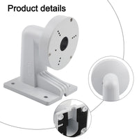 Universal Aluminum Alloy Wall Mount Bracket for Dome CCTV Cameras | Compatible with ANNKE & Other Brands